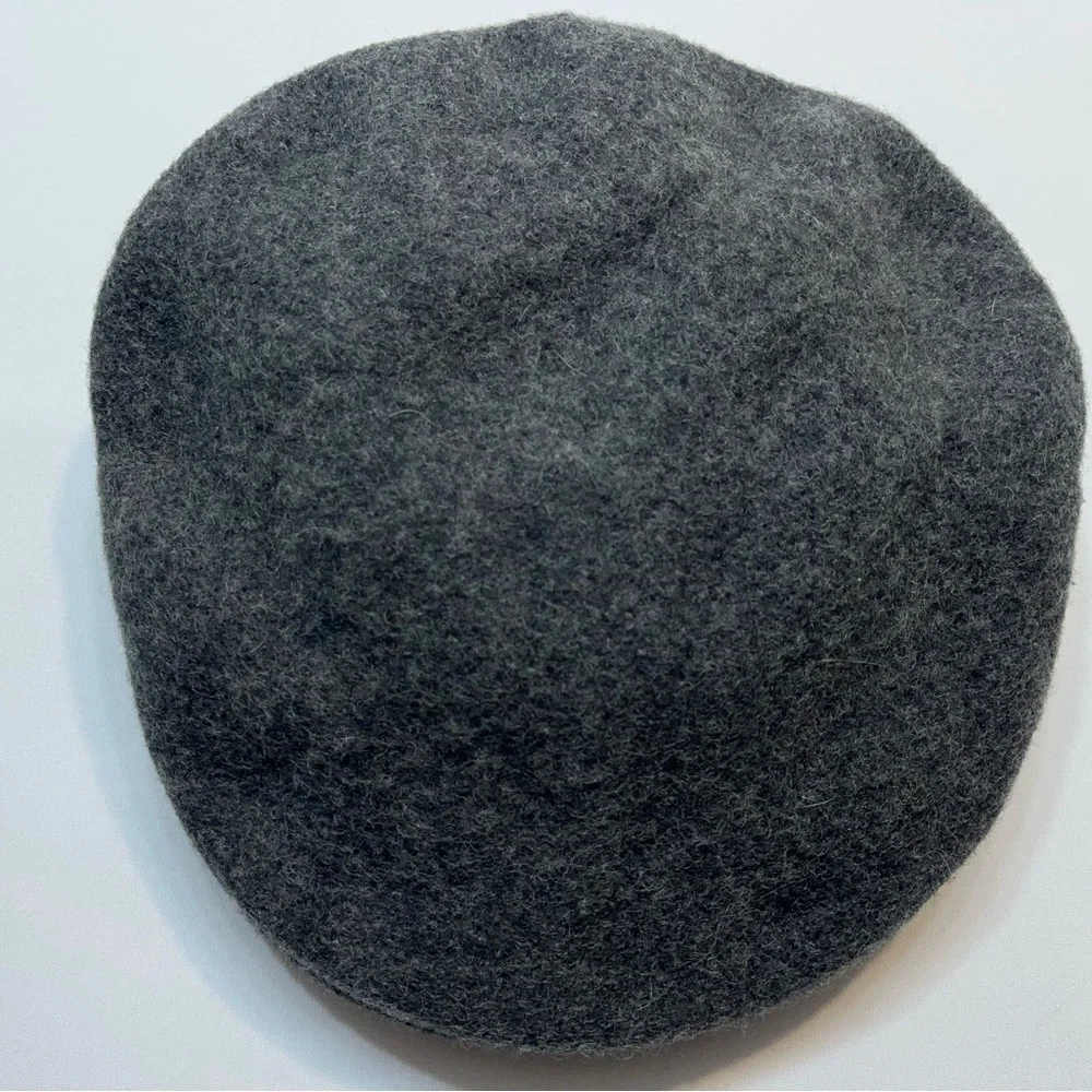 Kangol The Wool 504 Dark Flannel Flat Cap Mens Size Medium Modern Classic Hat - Picture 2 of 11